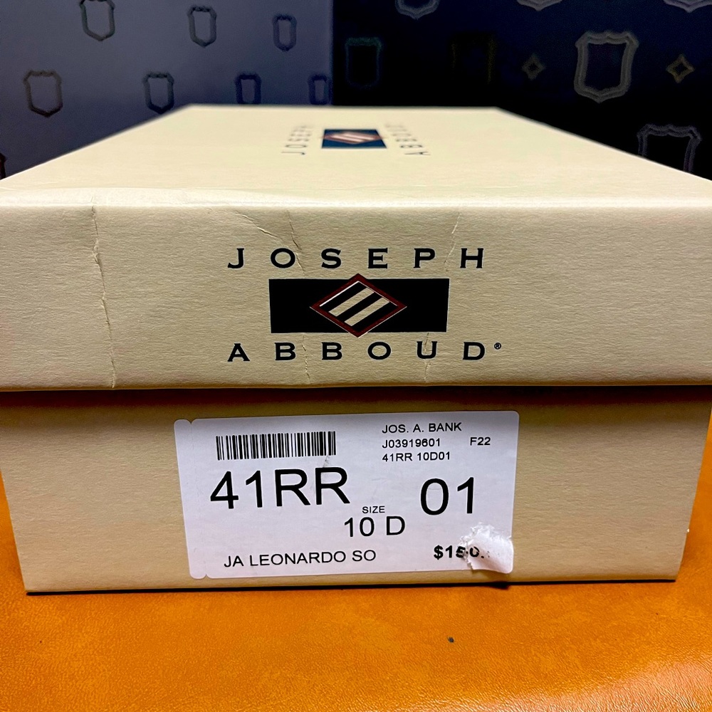 Mens Joseph abboud leather loafers